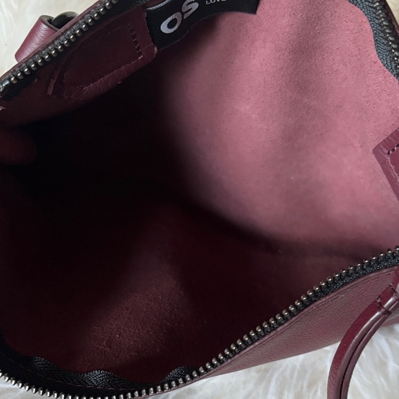 EUC Timbuk2 x Phoebe Dahl Burgundy Crossbody Bag - Picture 6 of 8